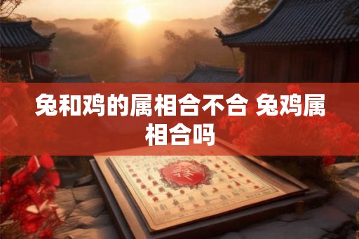 兔和鸡的属相合不合 兔鸡属相合吗 兔和鸡的属相合不合 兔鸡属相合吗