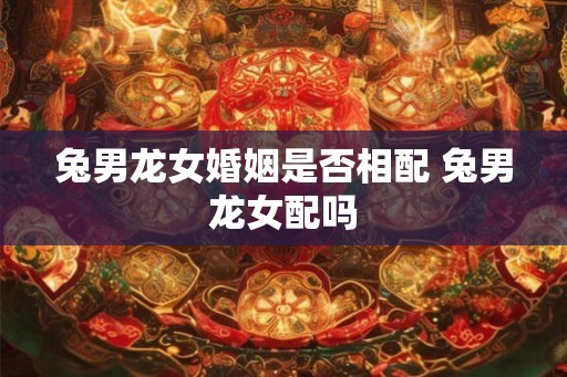 兔男龙女婚姻是否相配 兔男龙女配吗 兔男龙女婚姻是否相配 兔男龙女配吗