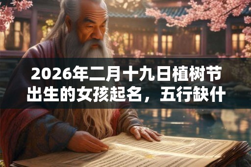 2026年二月十九日植树节出生的女孩起名，五行缺什么起名大全