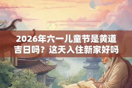 2026年六一儿童节是黄道吉日吗？这天入住新家好吗？