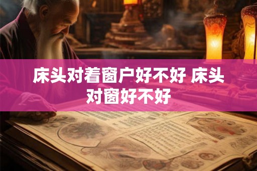 床头对着窗户好不好 床头对窗好不好