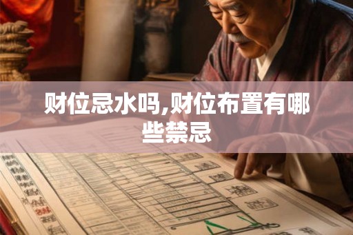财位忌水吗,财位布置有哪些禁忌