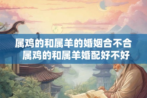 属鸡的和属羊的婚姻合不合  属鸡的和属羊婚配好不好
