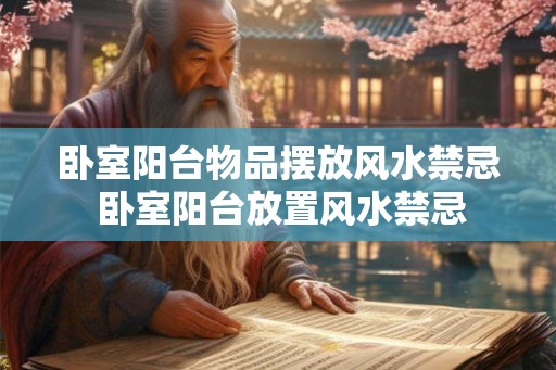 卧室阳台物品摆放风水禁忌 卧室阳台放置风水禁忌 卧室阳台物品摆放风水禁忌 卧室阳台放置风水禁忌