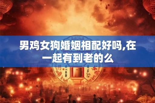 男鸡女狗婚姻相配好吗,在一起有到老的么