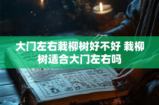 大门左右栽柳树好不好 栽柳树适合大门左右吗 大门左右栽柳树好不好 栽柳树适合大门左右吗