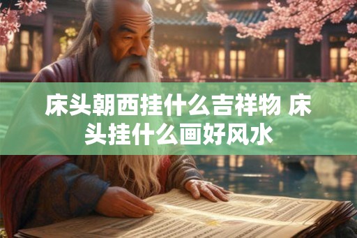 床头朝西挂什么吉祥物 床头挂什么画好风水