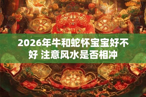 2026年牛和蛇怀宝宝好不好 注意风水是否相冲