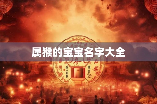 属猴的宝宝名字大全