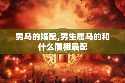 男马的婚配,男生属马的和什么属相最配
