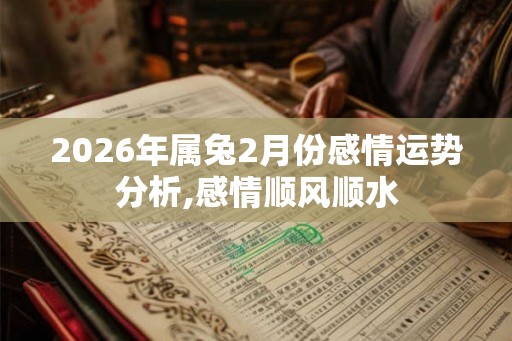 2026年属兔2月份感情运势分析,感情顺风顺水