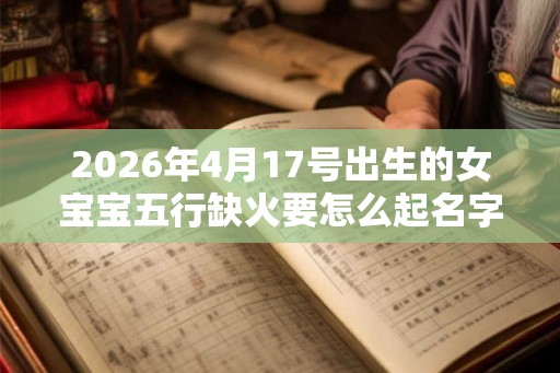 2026年4月17号出生的女宝宝五行缺火要怎么起名字