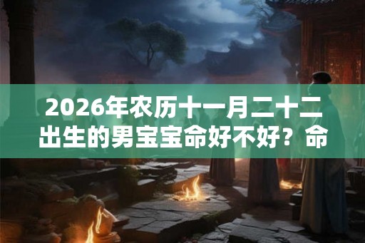 2026年农历十一月二十二出生的男宝宝命好不好？命理详解