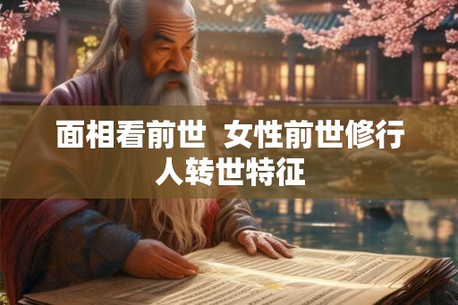 面相看前世  女性前世修行人转世特征