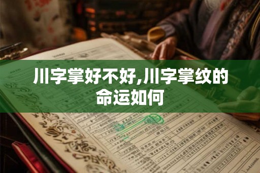 川字掌好不好,川字掌纹的命运如何