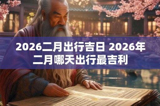 2026二月出行吉日 2026年二月哪天出行最吉利