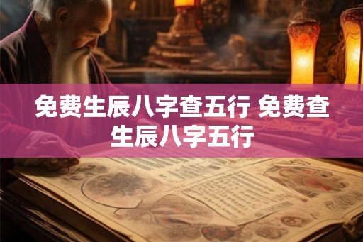 免费生辰八字查五行 免费查生辰八字五行 免费生辰八字查五行 免费查生辰八字五行