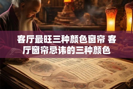 客厅最旺三种颜色窗帘 客厅窗帘忌讳的三种颜色