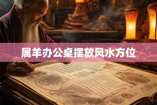 属羊办公桌摆放风水方位