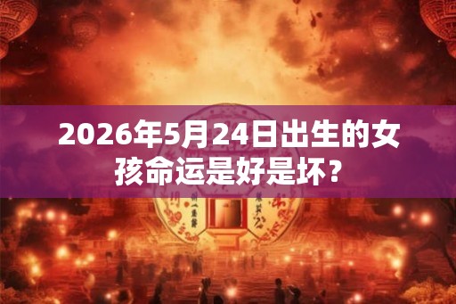 2026年5月24日出生的女孩命运是好是坏？