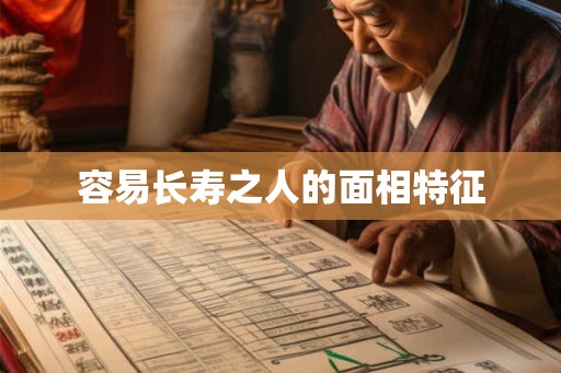 容易长寿之人的面相特征