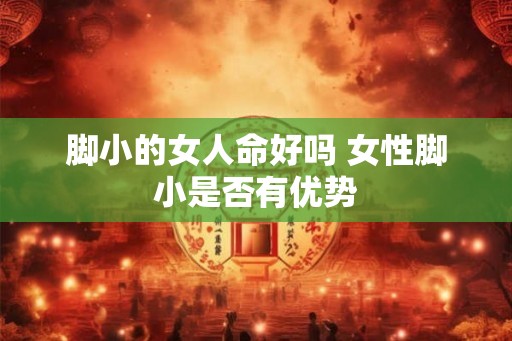 脚小的女人命好吗 女性脚小是否有优势