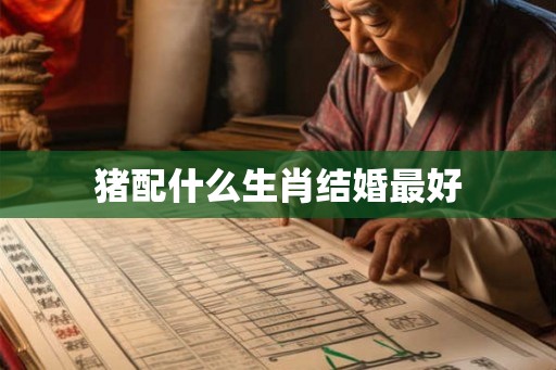 猪配什么生肖结婚最好