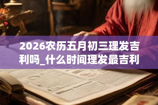2026农历五月初三理发吉利吗_什么时间理发最吉利 2026农历五月初三理发吉利吗_什么时间理发最吉利