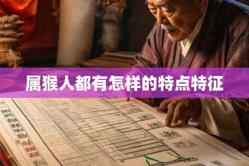 属猴人都有怎样的特点特征