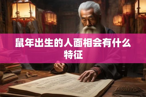 鼠年出生的人面相会有什么特征
