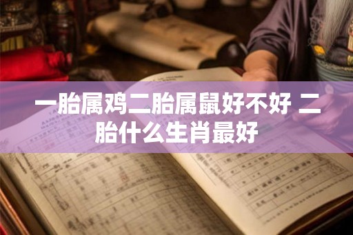 一胎属鸡二胎属鼠好不好 二胎什么生肖最好 一胎属鸡二胎属鼠好不好 二胎什么生肖最好