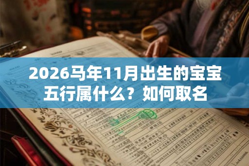 2026马年11月出生的宝宝五行属什么？如何取名