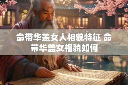 命带华盖女人相貌特征 命带华盖女相貌如何