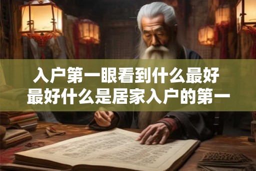 入户第一眼看到什么最好 最好什么是居家入户的第一映像 入户第一眼看到什么最好 最好什么是居家入户的第一映像
