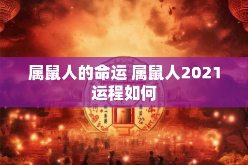 属鼠人的命运 属鼠人2021运程如何 属鼠人的命运 属鼠人2021运程如何