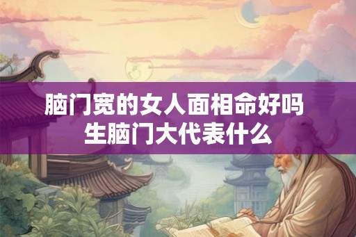 脑门宽的女人面相命好吗 生脑门大代表什么 脑门宽的女人面相命好吗 生脑门大代表什么