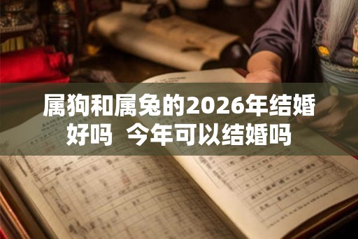 属狗和属兔的2026年结婚好吗 今年可以结婚吗 属狗和属兔的2026年结婚好吗 今年可以结婚吗