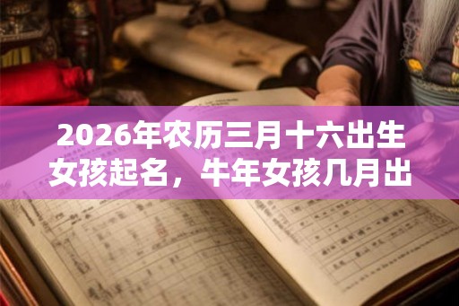 2026年农历三月十六出生女孩起名，牛年女孩几月出生最好？