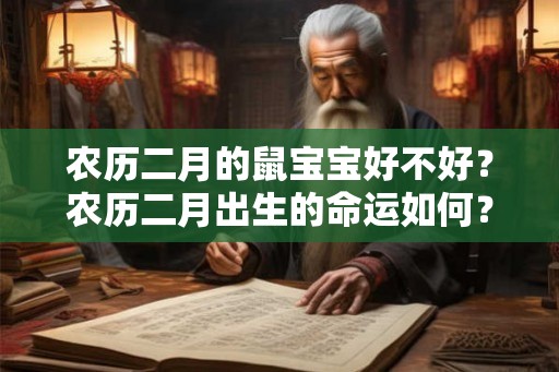 农历二月的鼠宝宝好不好？农历二月出生的命运如何？