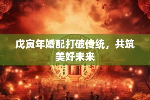 戊寅年婚配打破传统，共筑美好未来
