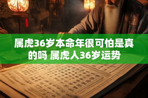 属虎36岁本命年很可怕是真的吗 属虎人36岁运势
