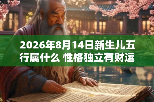 2026年8月14日新生儿五行属什么 性格独立有财运