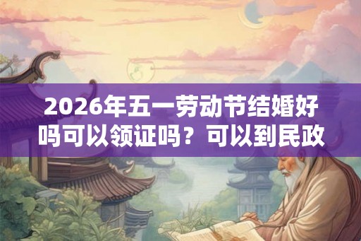 2026年五一劳动节结婚好吗可以领证吗？可以到民政局吗？