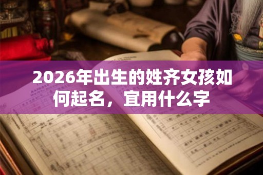 2026年出生的姓齐女孩如何起名，宜用什么字