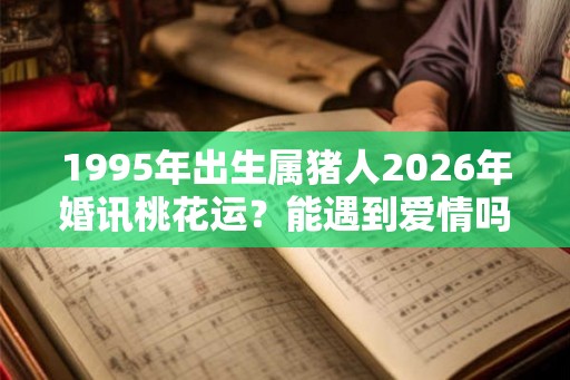 1995年出生属猪人2026年婚讯桃花运？能遇到爱情吗？