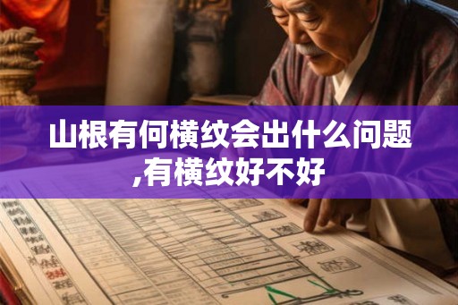 山根有何横纹会出什么问题,有横纹好不好