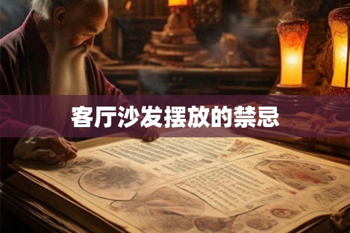客厅沙发摆放的禁忌 客厅沙发摆放的禁忌