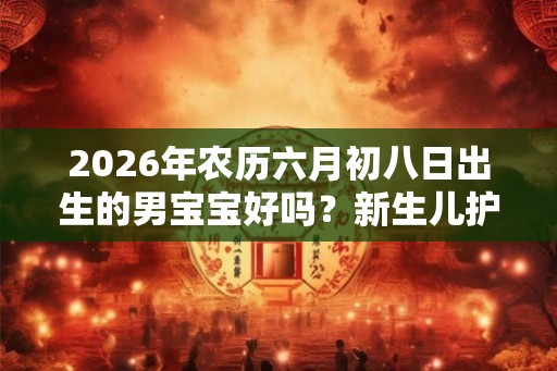 2026年农历六月初八日出生的男宝宝好吗？新生儿护理需要注意什么？