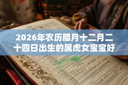 2026年农历腊月十二月二十四日出生的属虎女宝宝好吗？