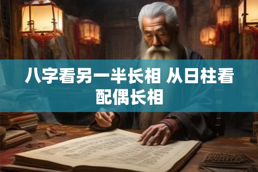八字看另一半长相 从日柱看配偶长相